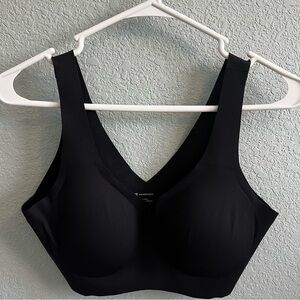 Honeylove V-Neck Bra in Vamp (Black) Size L Large